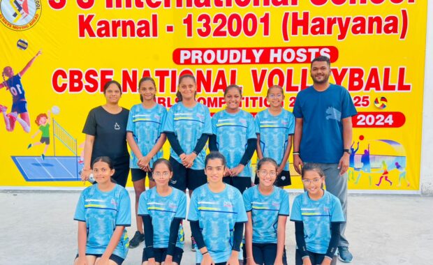 CBSE CLUSTER NATIONAL VOLLEYBALL COMPETITION - Hills High - Best School in surat